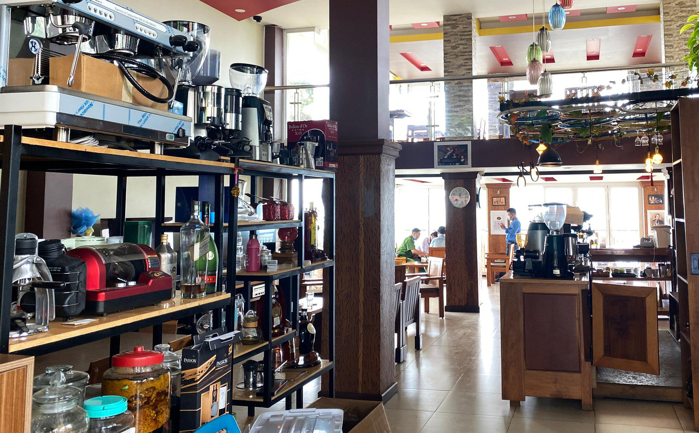 Một góc quán cà phê Một góc quán cà phê