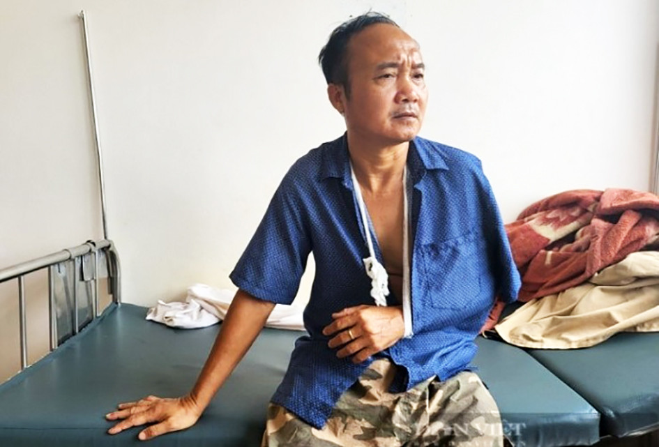 Nạn nhân phải vào bệnh viện điều trị sau cuộc hành hung Nạn nhân phải vào bệnh viện điều trị sau cuộc hành hung