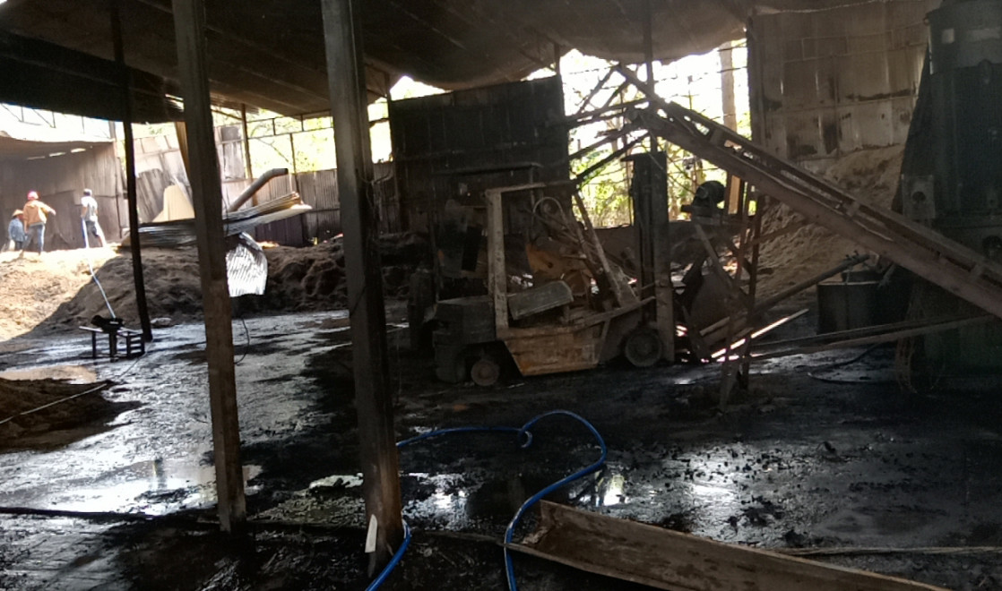 Nhiều máy móc, thiết bị bị thiêu rụi, hư hỏng trong vụ hỏa hoạn