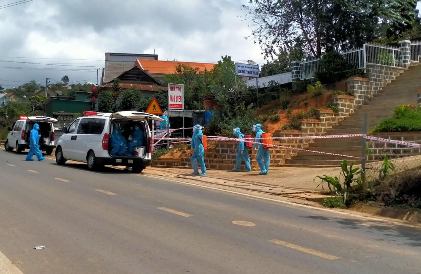 Phong tỏa một số địa điểm tại Đà Lạt Phong tỏa một số địa điểm tại Đà Lạt