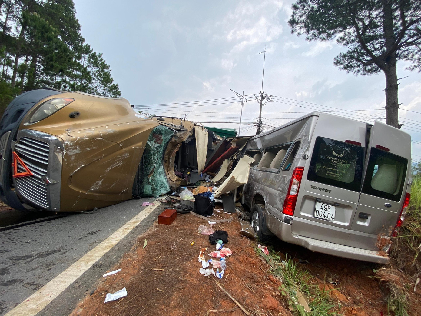 Hiện trường vụ tại nạn