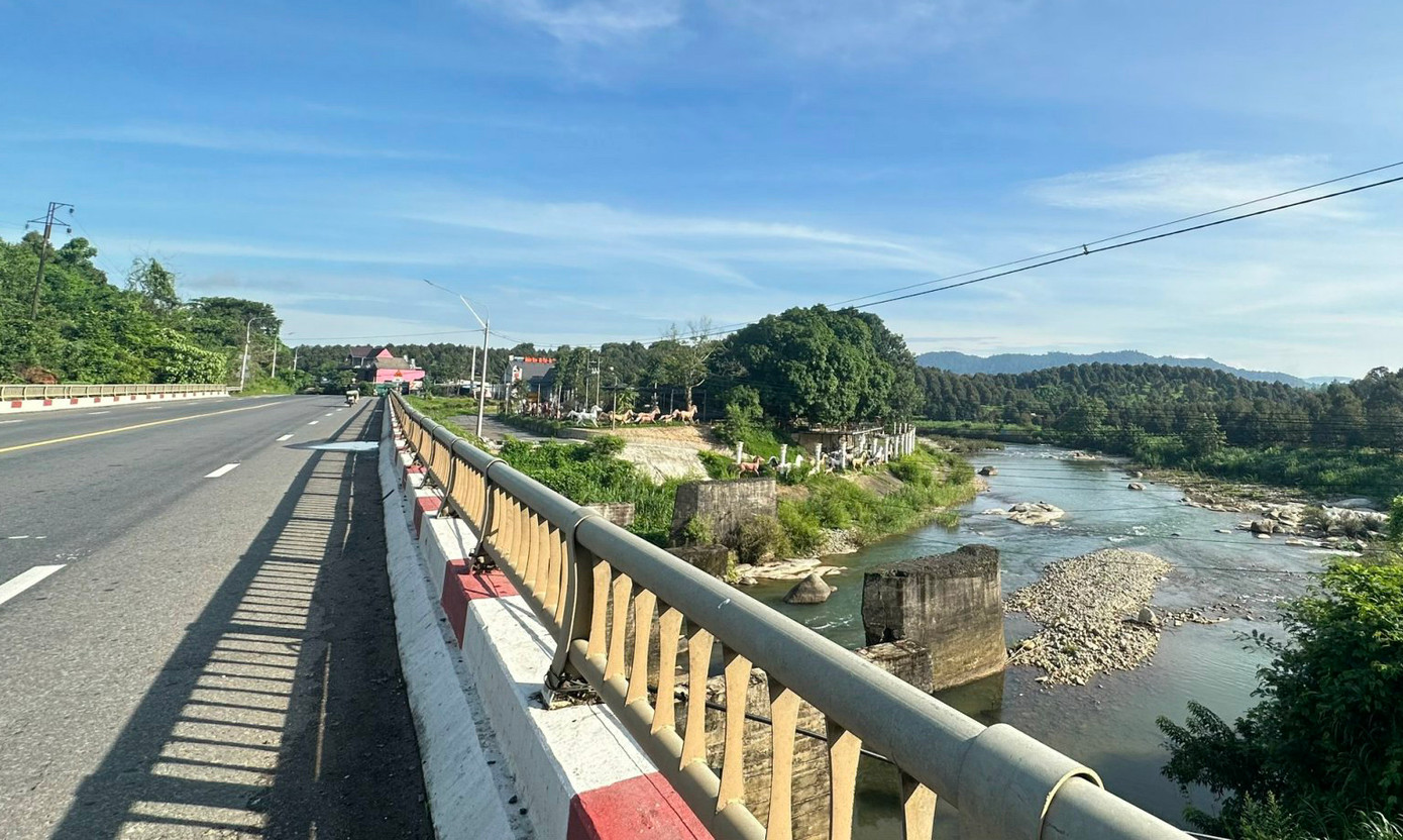 Nơi phát hiện thi thể ông D. Nơi phát hiện thi thể ông D.