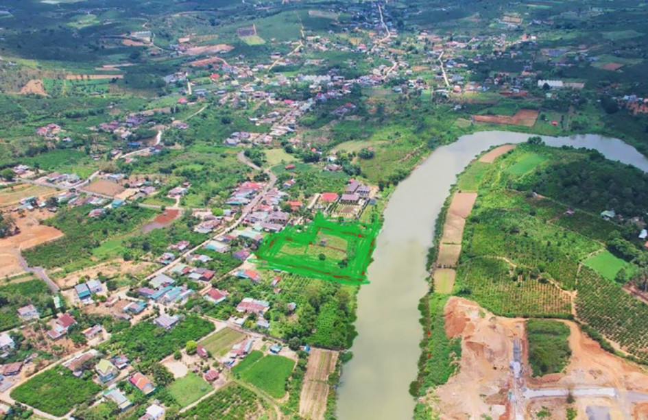 Một góc xã Ninh Gia