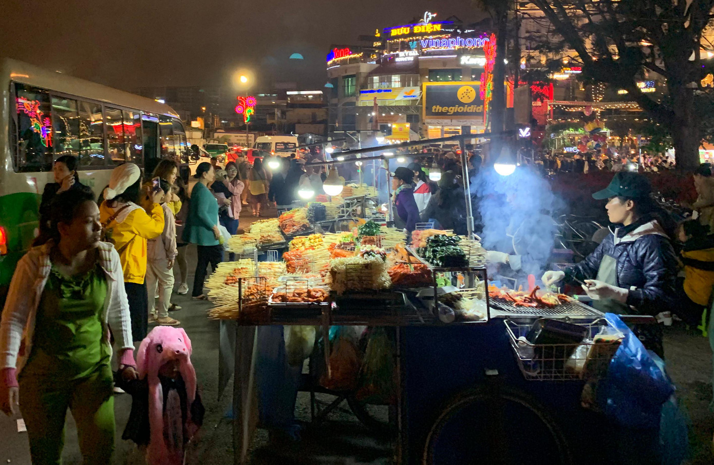 Các món ăn đường phố rất được ưa chuộng