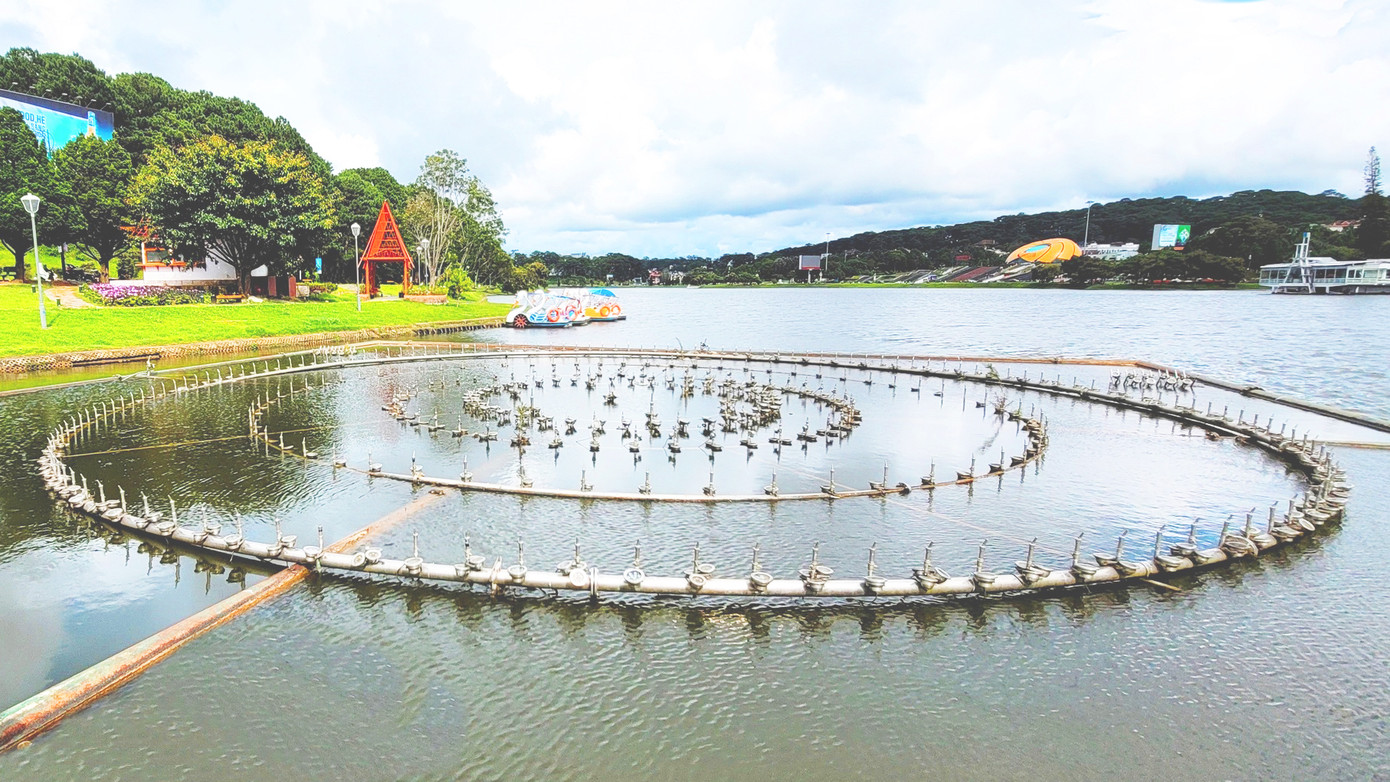 Công trình nhạc nước hồ Xuân Hương đã ngưng hoạt động gần 6 tháng