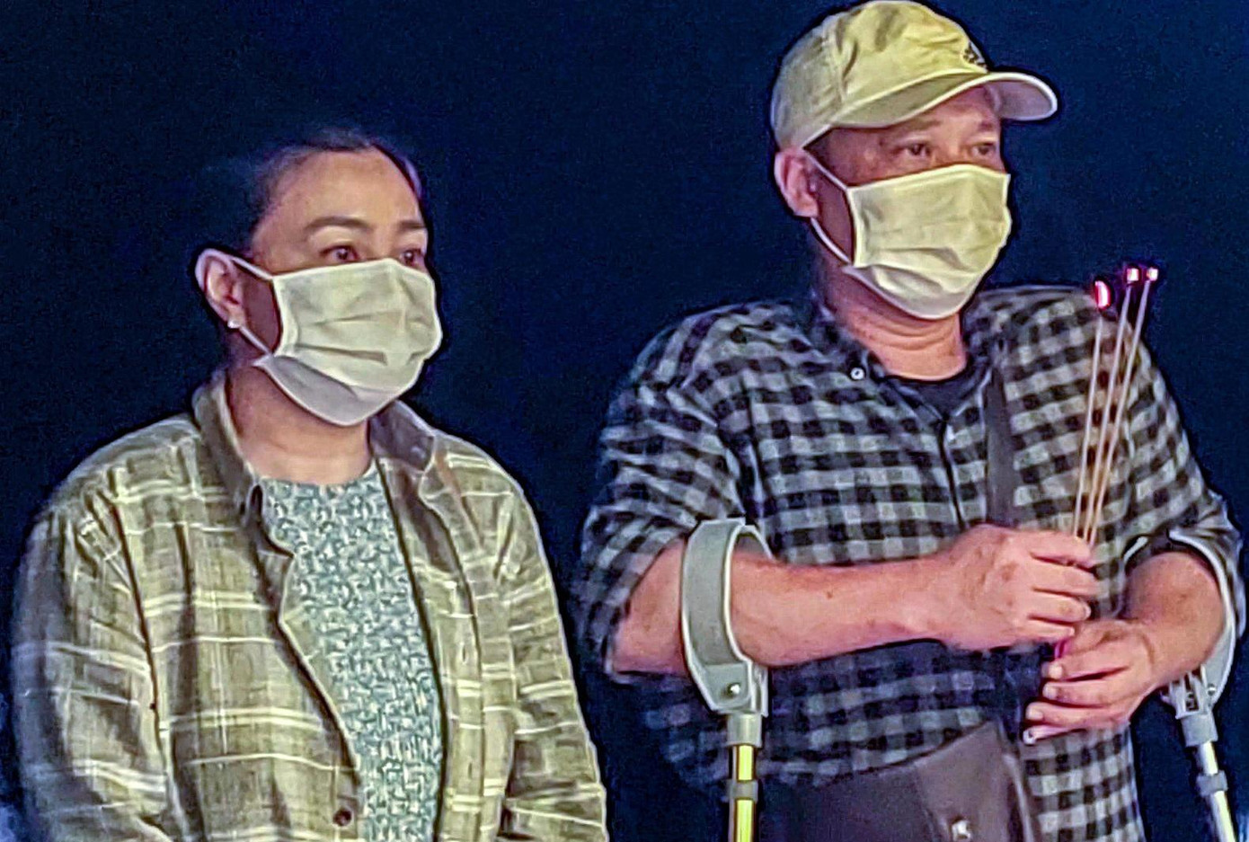 Ông Quang và bà Bích