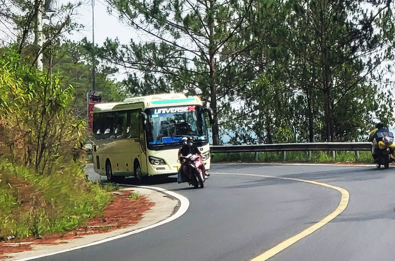 Một số đoạn cua khúc khuỷu sẽ được cải tạo