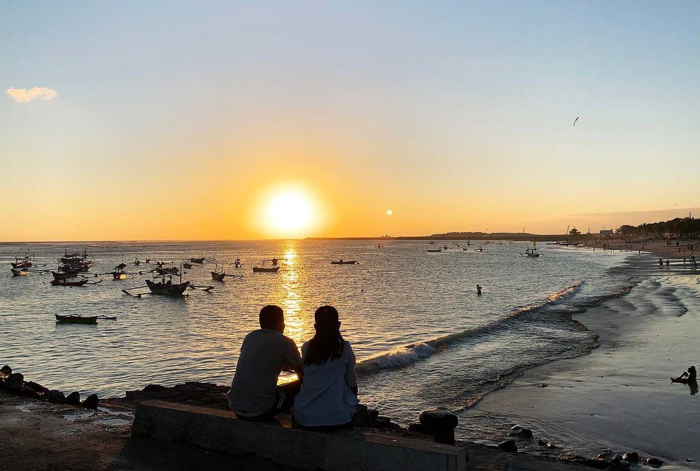 Hoàng hôn trên đảo