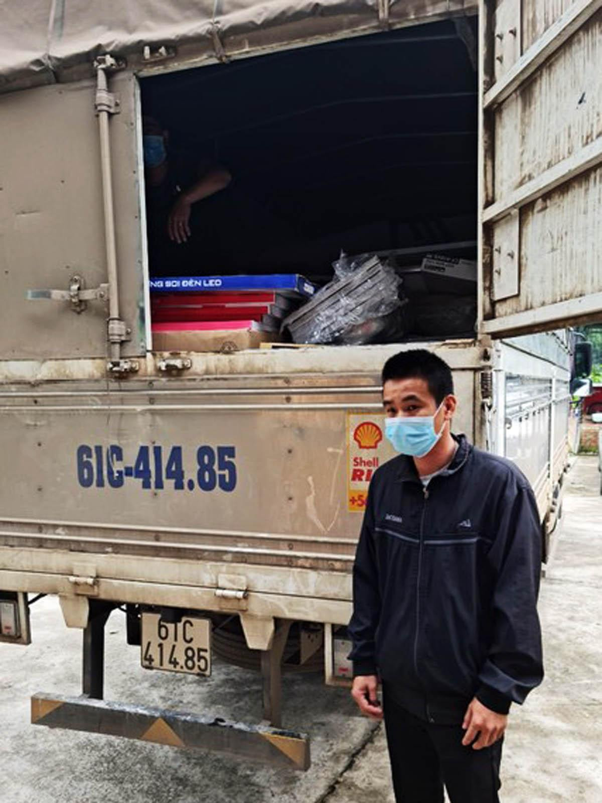 Tài xế Cao Tiến Bình