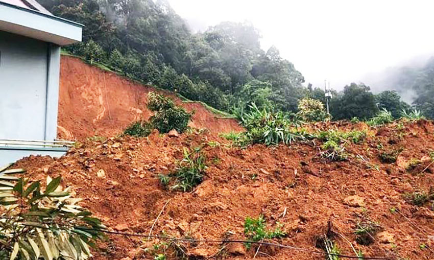 Khu vực tìm thấy thi thể nạn nhân cuối cùng Khu vực tìm thấy thi thể nạn nhân cuối cùng