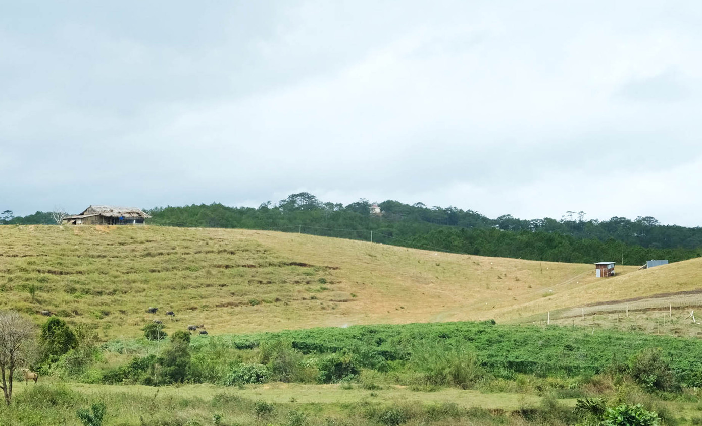 Một địa bàn vùng xa của huyện Đức Trọng.