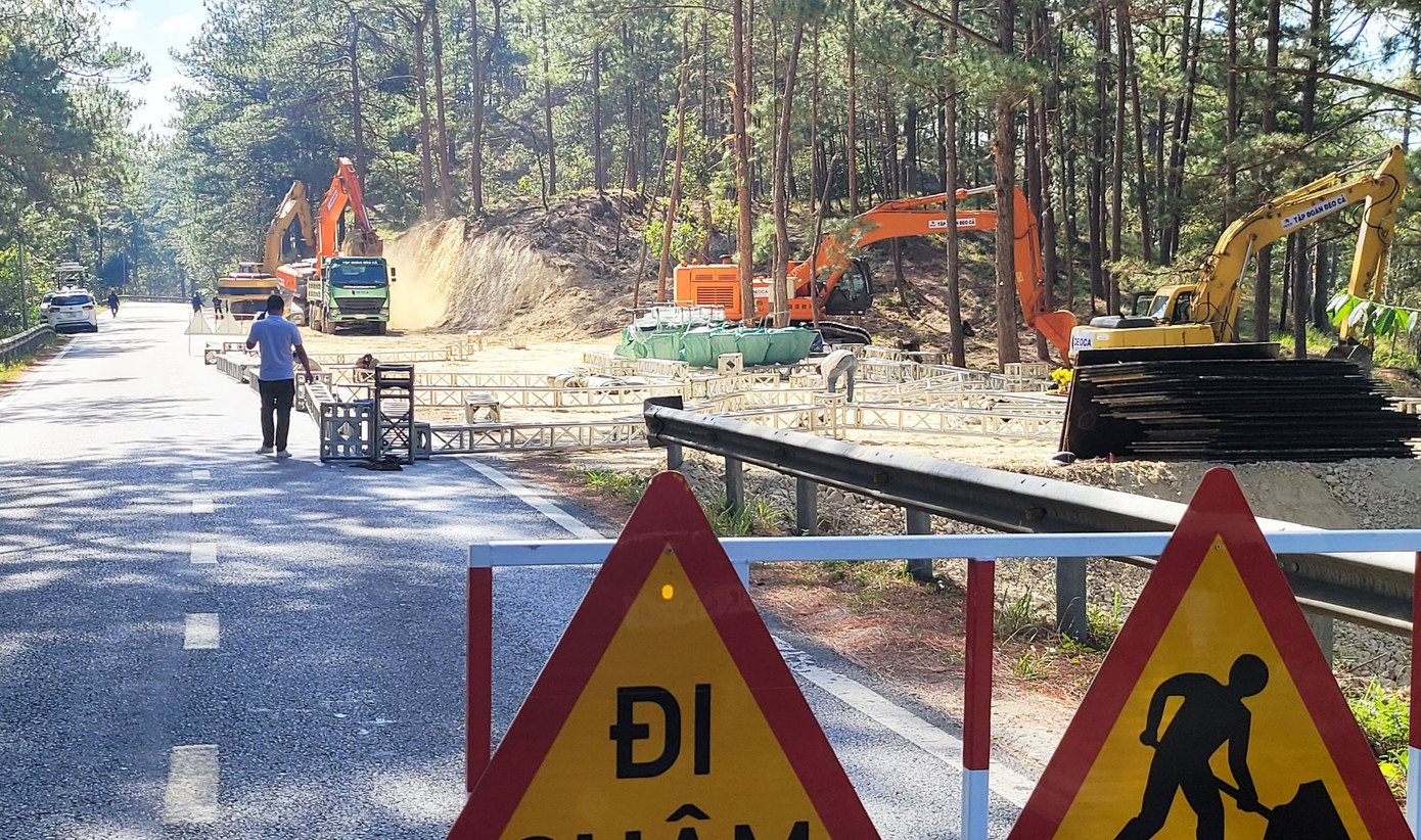 Triển khai dự án mở rộng đèo ngay sau khi đóng đèo để đẩy nhanh tiến độ
