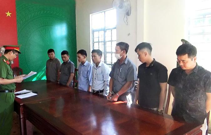 7 bị can bị khởi tố 7 bị can bị khởi tố