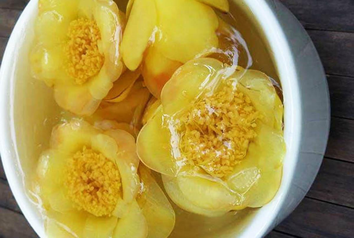 Trà hoa vàng được sử dụng để sắc nước uống Trà hoa vàng được sử dụng để sắc nước uống