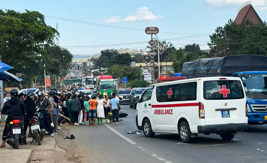 Hiện trường vụ tai nạn Hiện trường vụ tai nạn