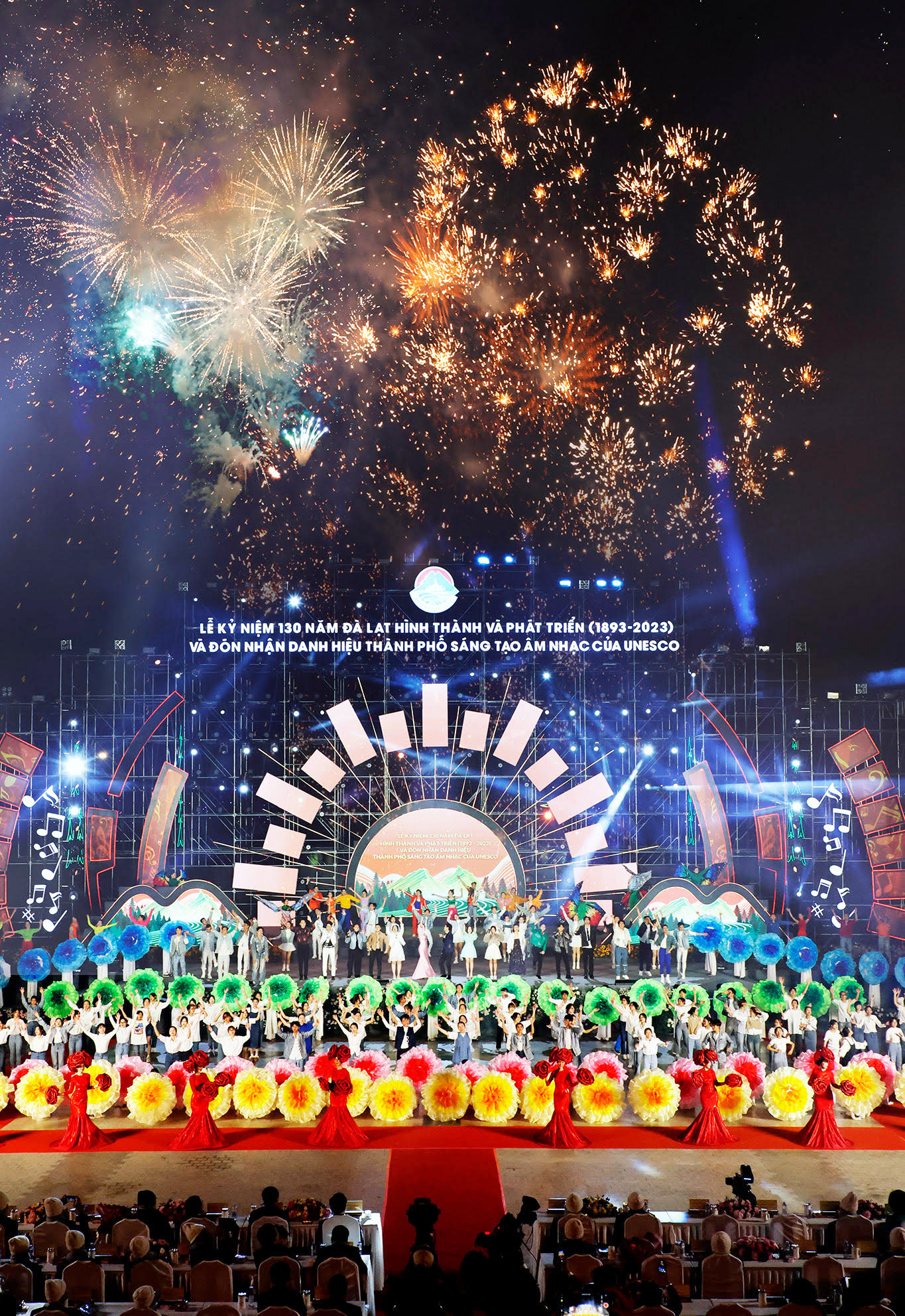 Màn bắn pháo hoa đẹp mắt. Màn bắn pháo hoa đẹp mắt.