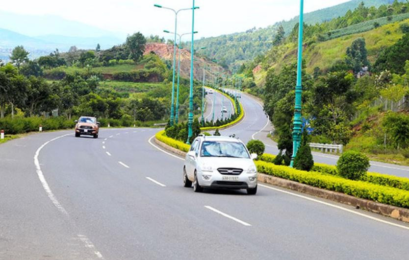 Cao tốc Bảo Lộc-Liên Khương sẽ kết nối với cao tốc này để lên Đà Lạt