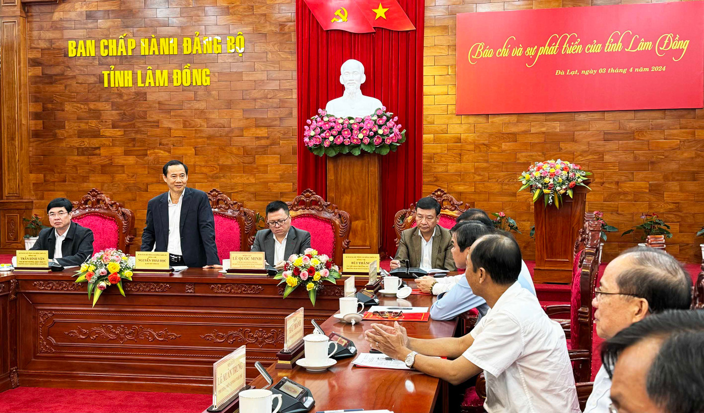 Tỉnh ủy Lâm Đồng tổ chức gặp mặt báo chí Tỉnh ủy Lâm Đồng tổ chức gặp mặt báo chí