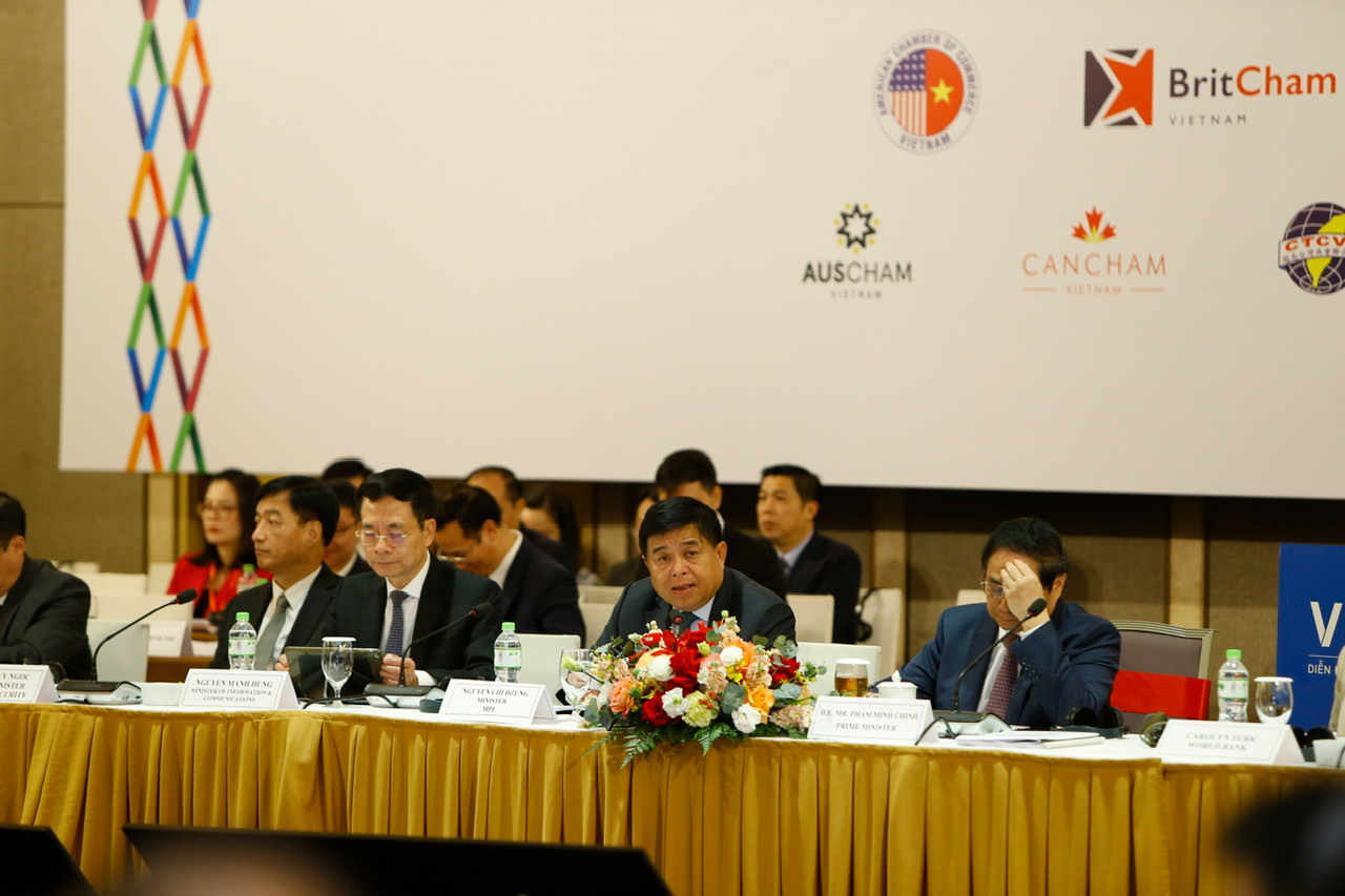 Bộ trưởng Nguyễn Chí Dũng phát biểu khai mạc diễn đàn. Bộ trưởng Nguyễn Chí Dũng phát biểu khai mạc diễn đàn.