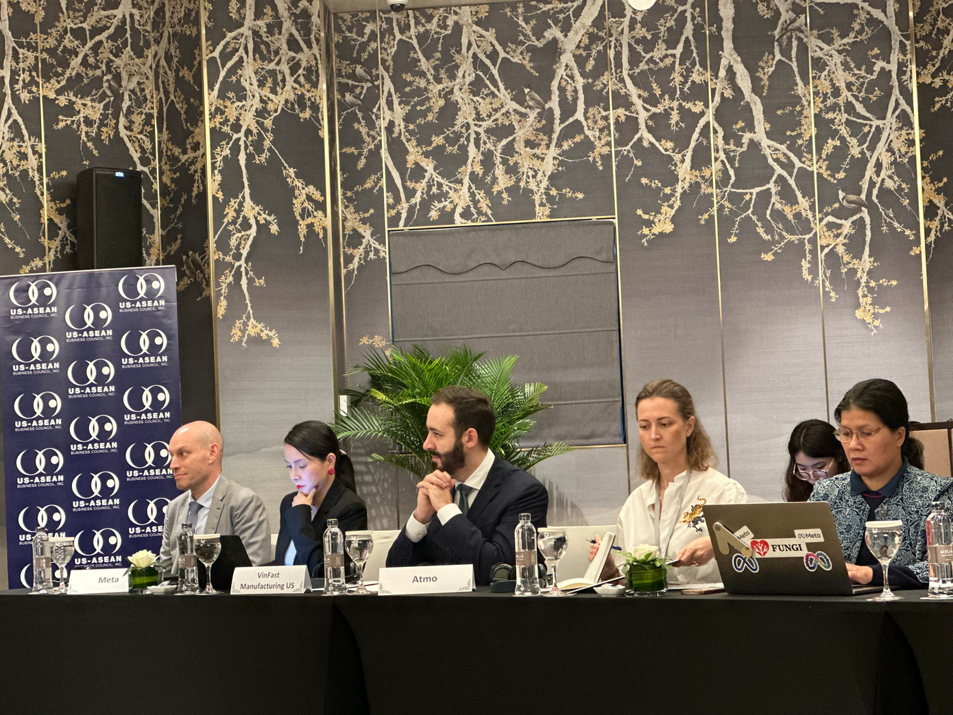 Các doanh nghiệp trong đoàn của USABC bày tỏ quan tâm tới thị trường Việt Nam.