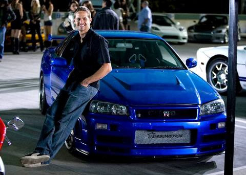 Paul Walker nổi danh trên ghế lái. Paul Walker nổi danh trên ghế lái