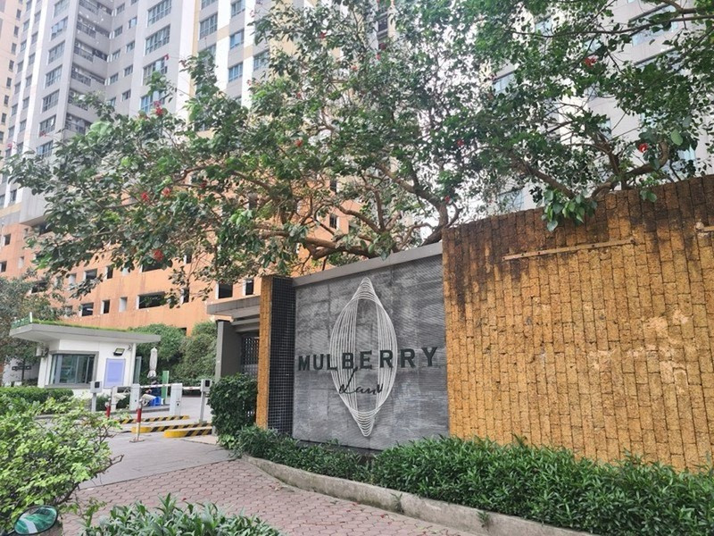 Chung cư Mulberry Lane nơi xảy ra sự việc.