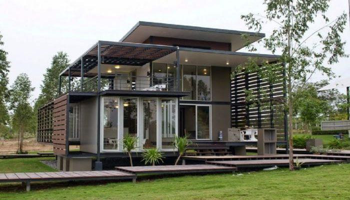 Hiện nay có thể xây nhà lắp ghép bằng bê tông nhẹ. Giải pháp này sẽ giúp nhà lắp ghép bền vững lâu hơn (dù vẫn không bằng nhà bê tông cốt thép) nhưng vẫn tiết kiệm chi phí hơn nhiều so với nhà bê tông cốt thép.