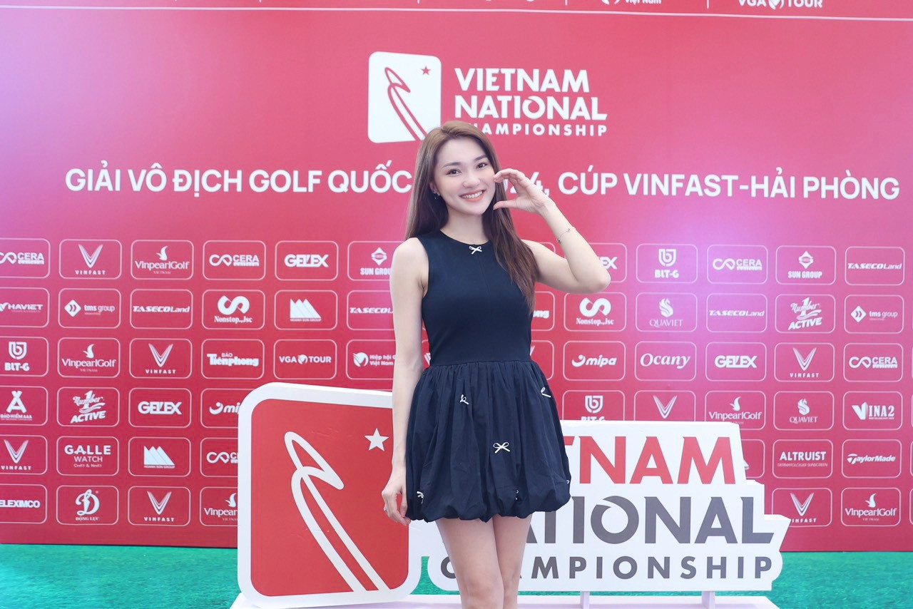 Cô hy vọng các golfer sẽ có những trải nghiệm thú vị tại Giải Vô địch Golf Quốc gia 2024, Cúp VinFast - Hải Phòng.