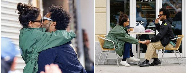 ... và liên tục có những hình ảnh yêu đương đắm đuối trên phố. Nhiều khán giả ủng hộ, chúc phúc cho người đẹp vốn lận đận trong chuyện tình duyên.