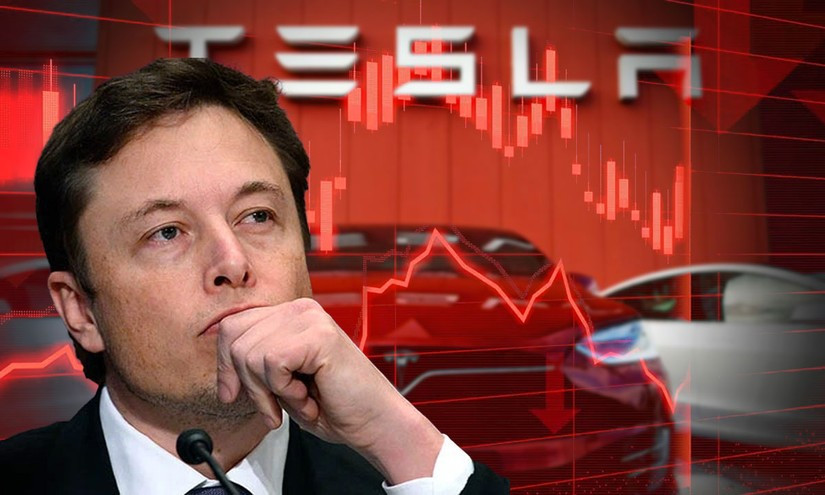 Dự báo tiêu cực về tình hình kinh doanh năm 2024 của CEO khiến cổ phiếu Tesla giảm mạnh. Dự báo tiêu cực về tình hình kinh doanh năm 2024 của CEO khiến cổ phiếu Tesla giảm mạnh.
