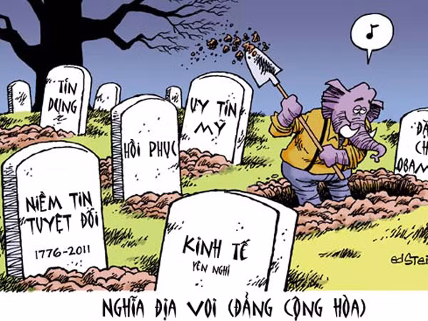 Tranh của Miguel Villalba Sánchez (Tây Ban Nha) và Ed Stein (Mỹ) 