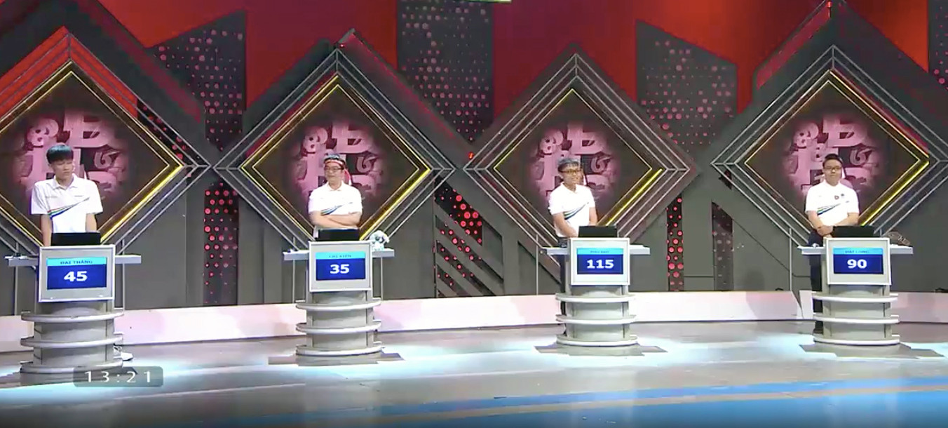 Phú Đức vươn lên dẫn đầu sau phần thi Vượt chướng ngại vật. Phú Đức vươn lên dẫn đầu sau phần thi Vượt chướng ngại vật.