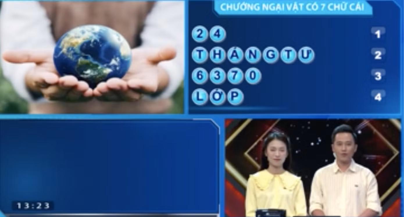 Trái đất là ẩn số chướng ngại vật.