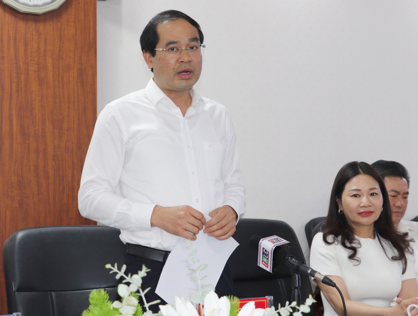 Ông Trịnh Xuân Trường phát biểu tại buổi làm việc. Ảnh: BTC Ông Trịnh Xuân Trường phát biểu tại buổi làm việc. Ảnh: BTC