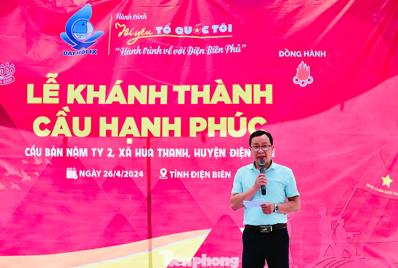 Ông Bùi Thế Hiền phát biểu tại chương trình. Ảnh: Xuân Tùng