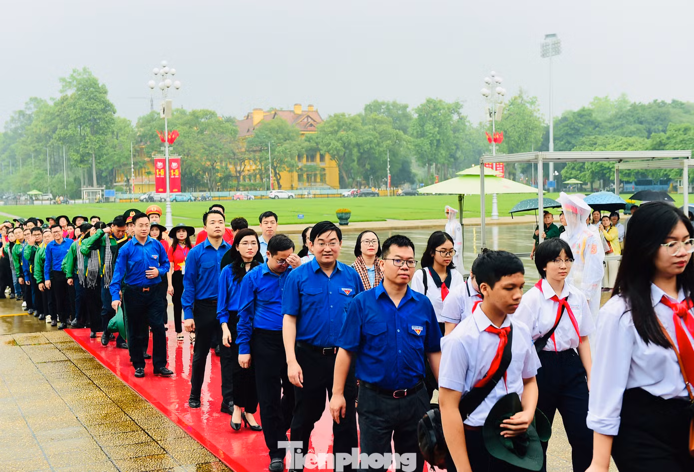 Trước lễ xuất quân, các đoàn hành trình vào Lăng viếng Chủ tịch Hồ Chí Minh, dâng hương tại Đài tưởng niệm các anh hùng liệt sĩ Bắc Sơn; dâng hương tại nhà Đại tướng Võ Nguyên Giáp.