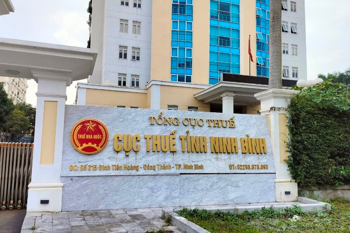 Cục Thuế tỉnh Ninh Bình.