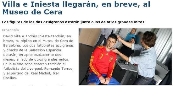 Villa đang được các chuyên gia đo các chỉ số thể hình để dựng tượng. Villa đang được các chuyên gia đo các chỉ số thể hình để dựng tượng