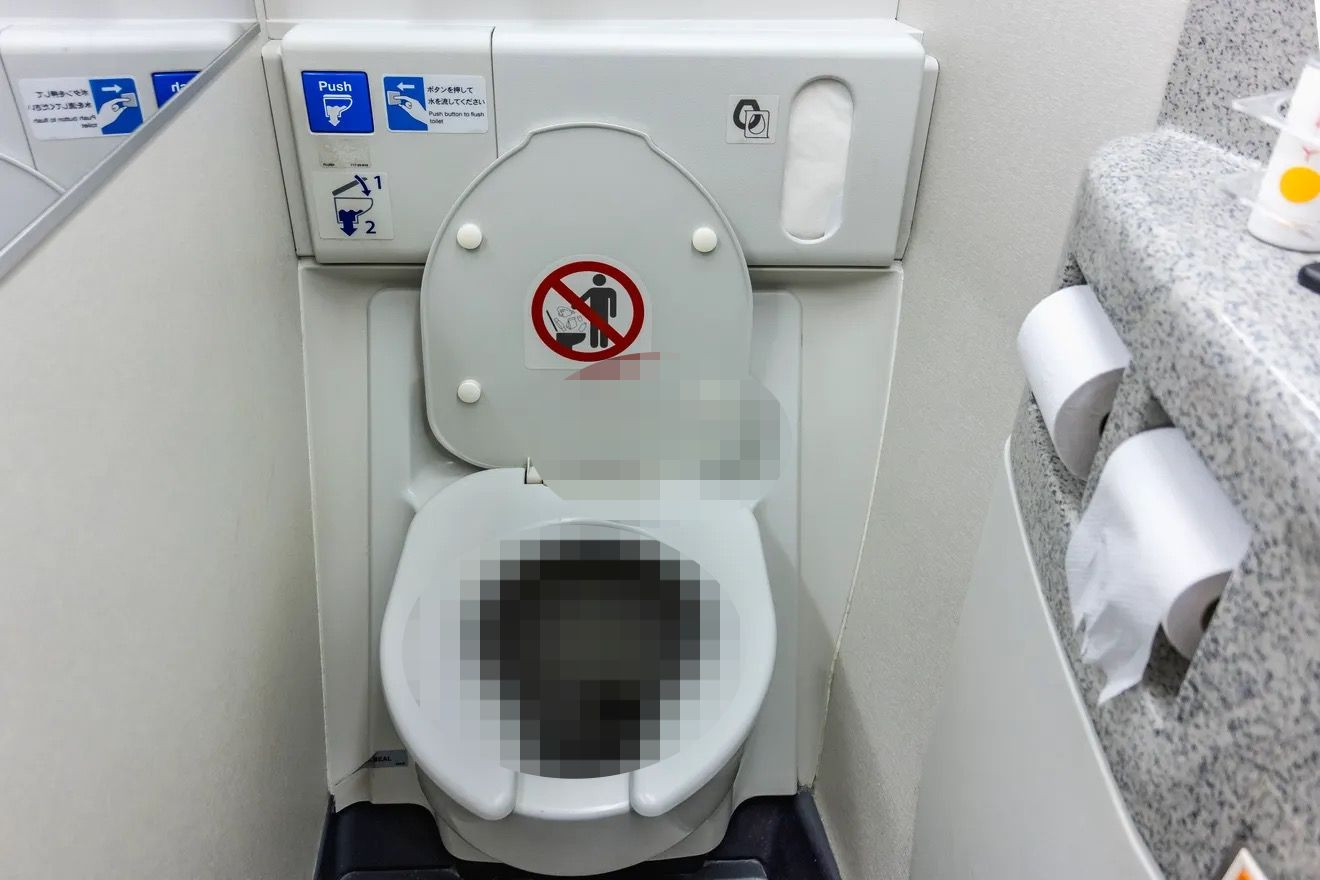 Nhà vệ sinh trên máy bay nhỏ có thể góp phần giúp giá vé rẻ hơn. Nhà vệ sinh trên máy bay nhỏ có thể góp phần giúp giá vé rẻ hơn.