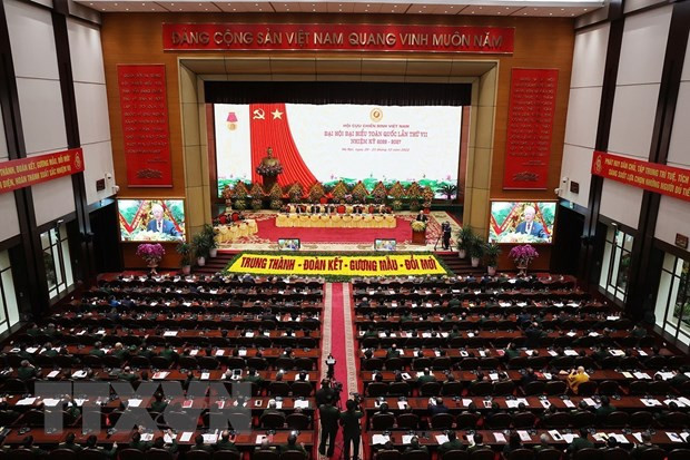 Tổng Bí thư Nguyễn Phú Trọng phát biểu chỉ đạo đại hội (Ảnh: Trí Dũng/TTXVN).