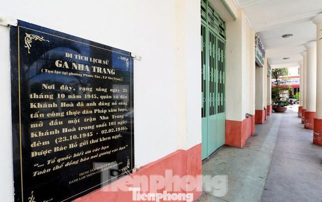 Ga Nha Trang là một trong những di tích lịch sử của tỉnh Khánh Hoà. Ảnh L.H