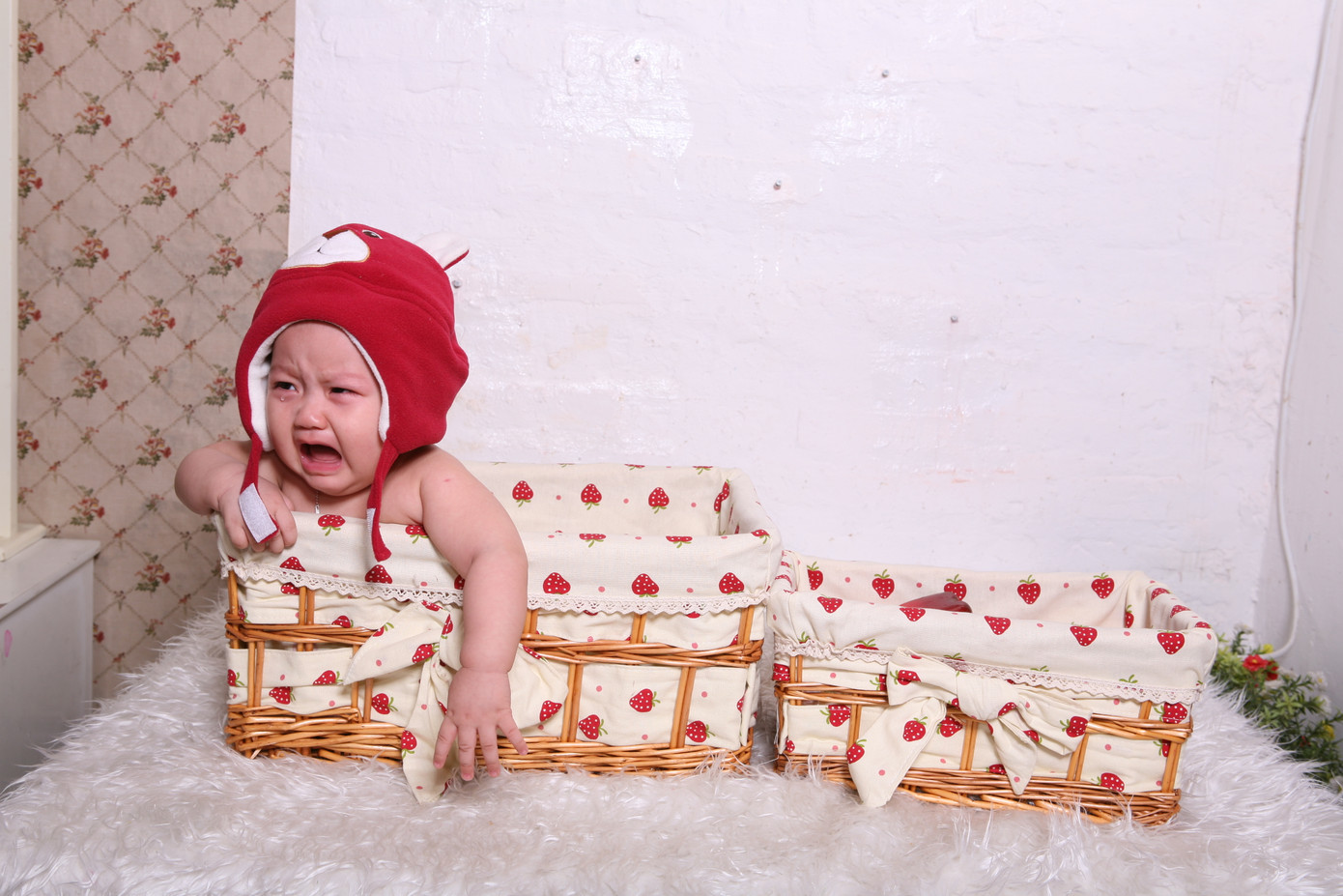 Mới mấy tháng trước thôi, Teddy trông y hệt một cu cậu ấy! Bây giờ thì Teddy cũng váy, cũng kẹp tóc, cũng "sexy" như ai!