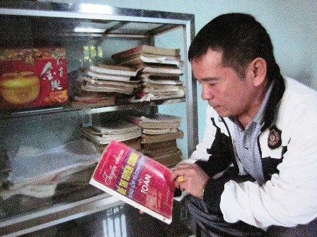 Không được đào tạo qua môi trường Sư phạm nhưng anh Vũ Hoàng Hà luôn cập nhật kiến thức của mình bằng cách đọc thật nhiều sách