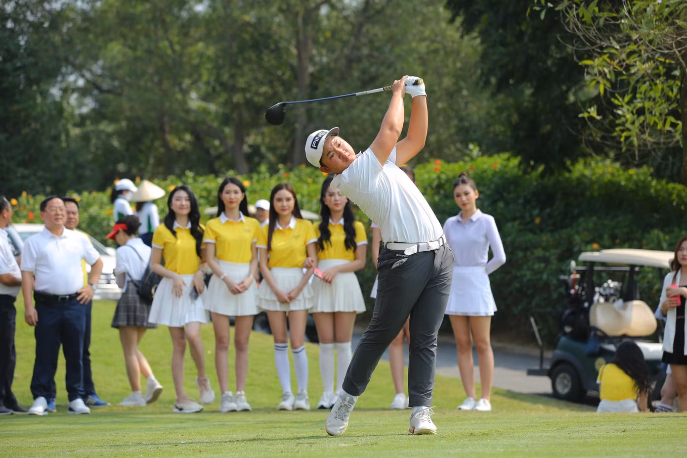 Golfer Nguyễn Anh Minh