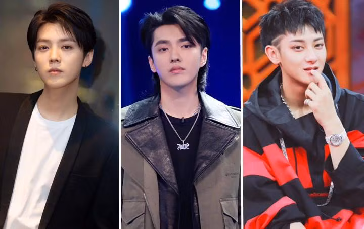 Các nhà sản xuất thích mời các ca sĩ thần tượng như Lu Han, Ngô Diệc Phàm hay Hoàng Tử Thao (từ trái qua) đóng phim vì họ có lượng người hâm mộ "khủng", trong khi khả năng diễn xuất luôn bị chê bai.