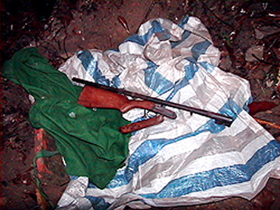 Khẩu súng Nguyễn Văn Quân gây án 