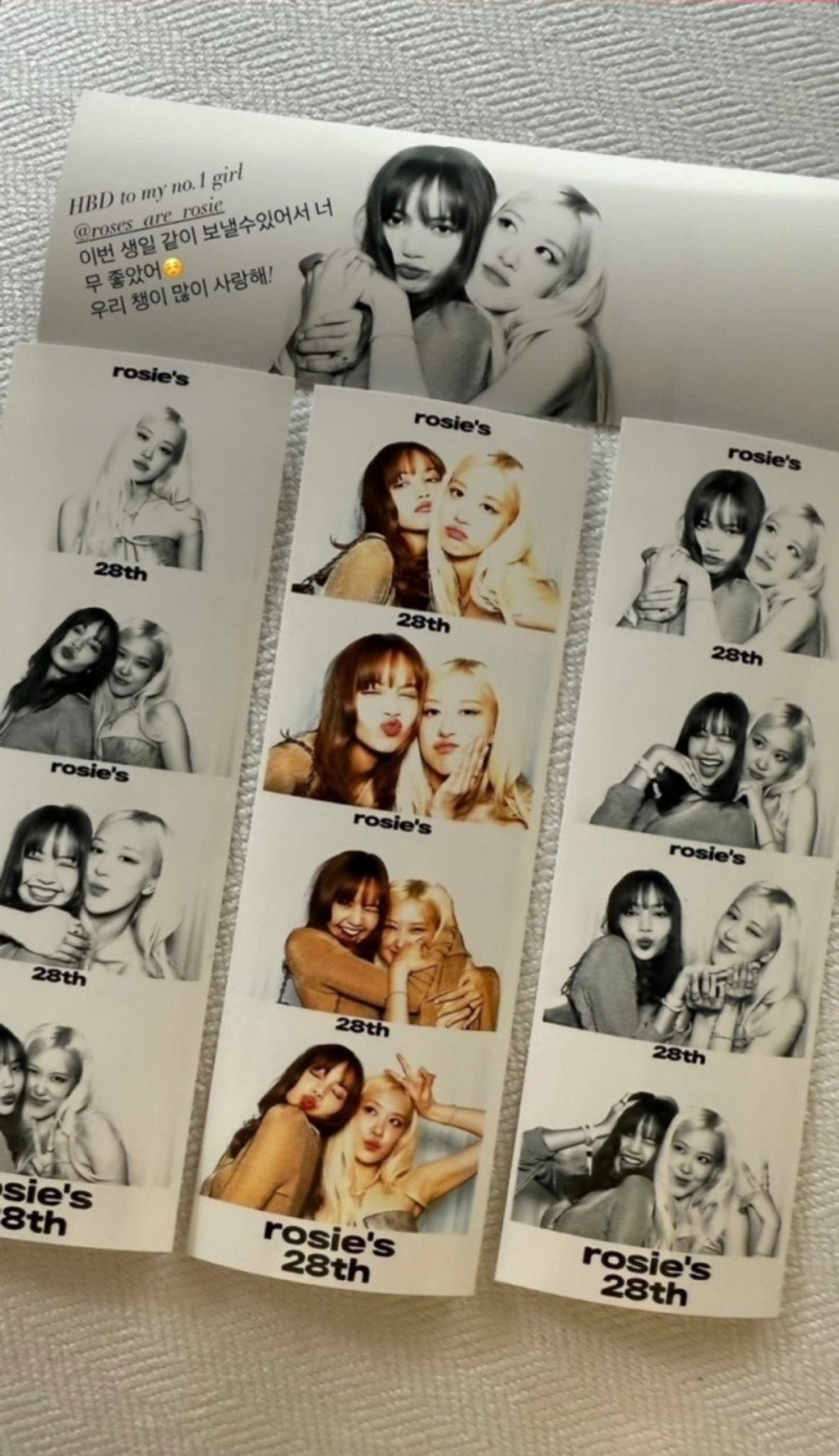 3 thành viên còn lại của BlackPink chúc mừng sinh nhật Rosé trên mạng xã hội. 3 thành viên còn lại của BlackPink chúc mừng sinh nhật Rosé trên mạng xã hội.