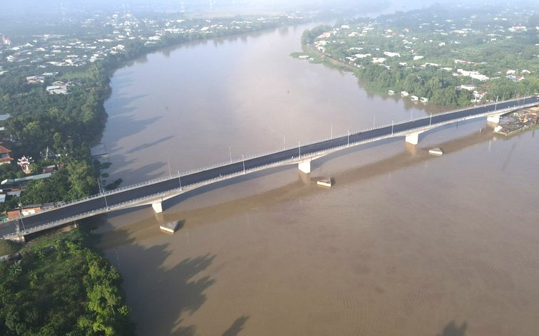 Cầu Bạch Đằng 2 bắc qua sông Đồng Nai nối tỉnh Bình Dương và Đồng Nai sẽ thông xe vào ngày 25/9 tới Cầu Bạch Đằng 2 bắc qua sông Đồng Nai nối tỉnh Bình Dương và Đồng Nai sẽ thông xe vào ngày 25/9 tới