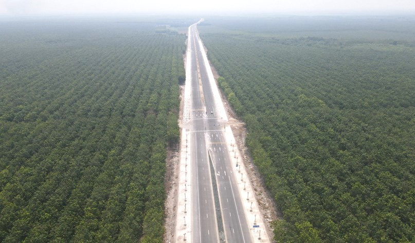 Đường tạo lực Bắc Tân Uyên - Phú Giáo - Bàu Bàng sắp thông xe Đường tạo lực Bắc Tân Uyên - Phú Giáo - Bàu Bàng sắp thông xe