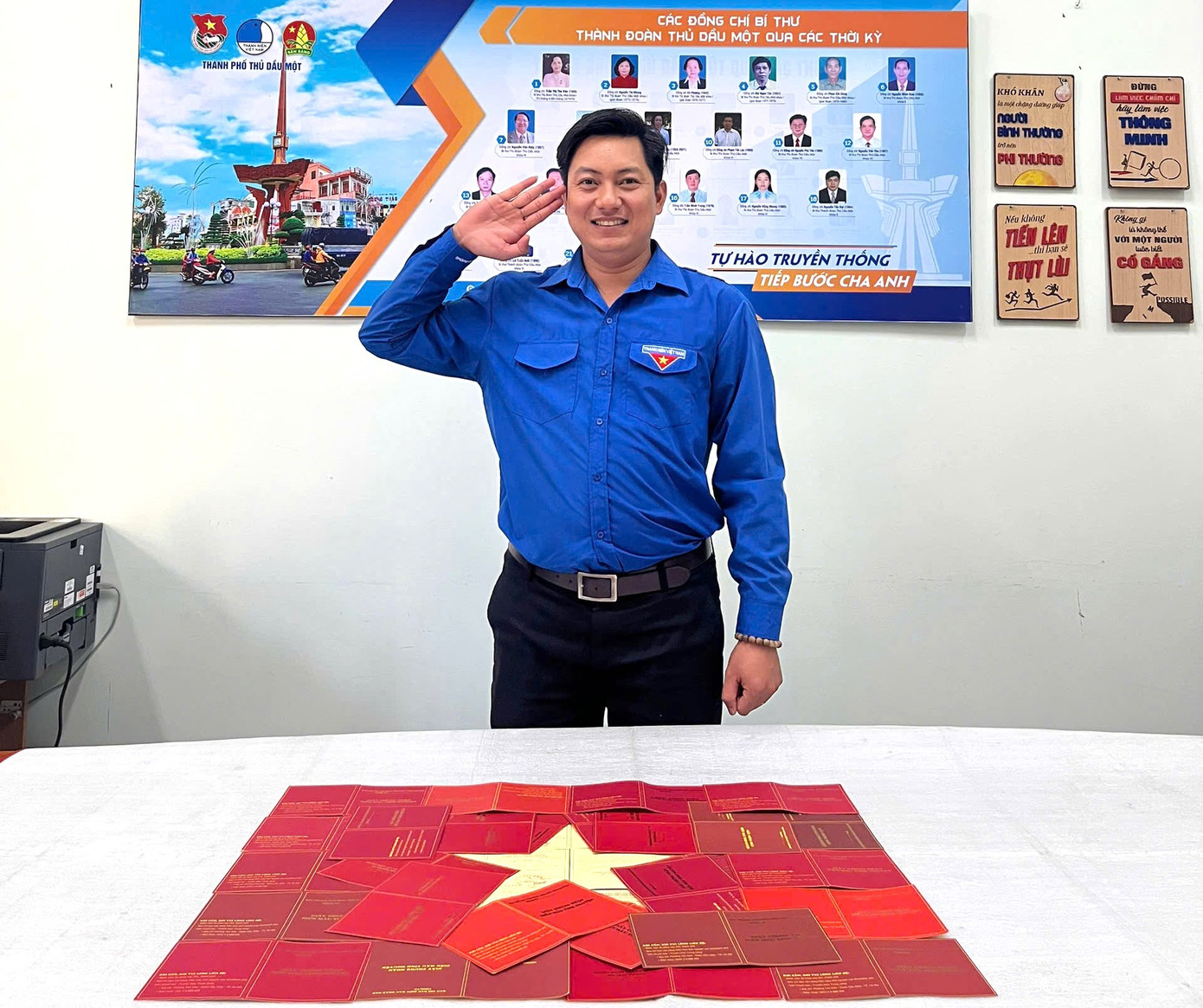 Anh Tâm mong muốn thông qua việc này sẽ lan tỏa tinh thần yêu nước trong giới trẻ.